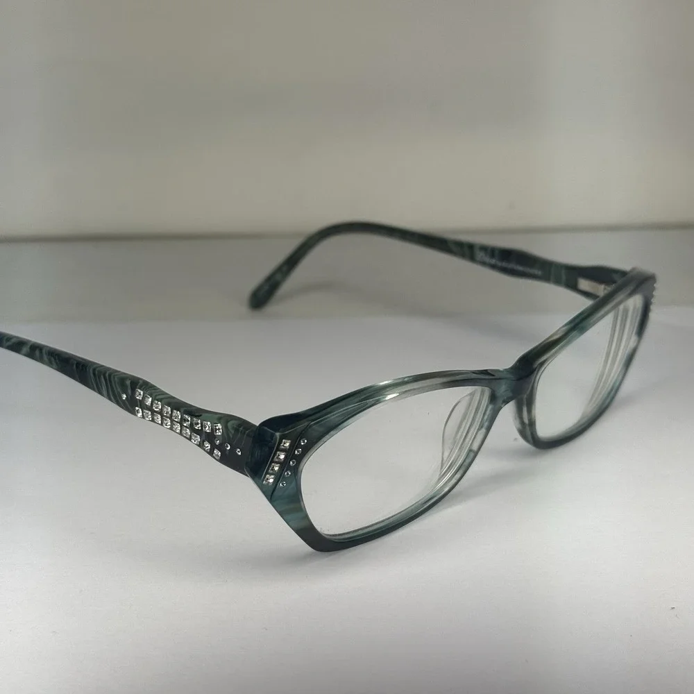 Diva‎ by Eastern States Eyeglasses Frames Only 5448 C.C02 53-18-143 Green